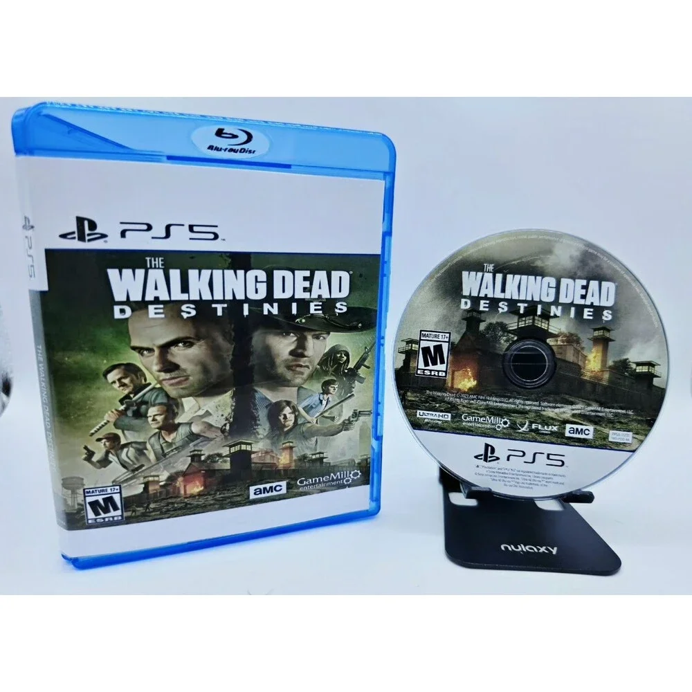 The Walking Dead Destinies Sony PlayStation 5 PS5 Game Disc Case Repro Cover